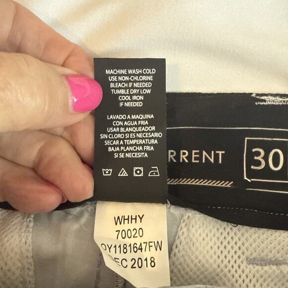 Ocean Current Men's Cargo Board Hybrid Shorts Lightweight /Stretch Blue Size 30 - Picture 6 of 9